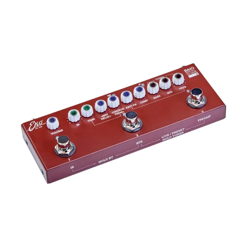 BAIO A Pedale Multieffetto con IR integrati per chit. acustica